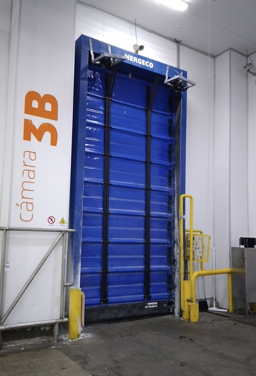 Puertas rápidas de rollo y empaquetamiento